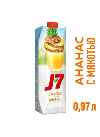 J7 Нектар призма ананасовый, 0,97л оптом