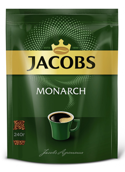 JACOBS Monarch Кофе растворимый сублимированный Классический 240г