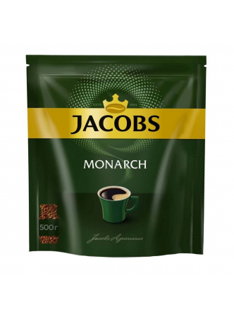 JACOBS Monarch Кофе растворимый сублимированный 500г оптом