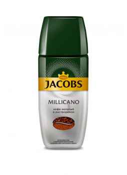 Кофе JACOBS Monarch Millicano молотый в растворимом пакет, 150г