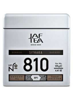 Чай черный JAF TEA Sithaka №810 листовой, 125 г
