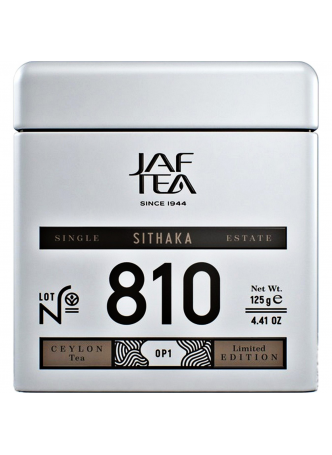Чай черный JAF TEA Sithaka №810 листовой, 125 г оптом