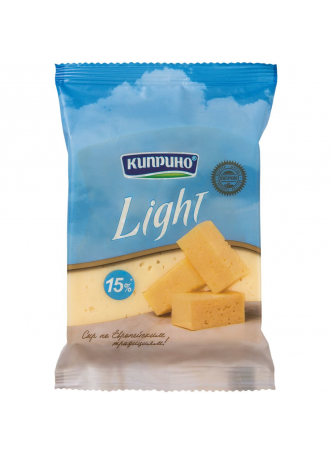 Сыр Киприно Light 15%, 250г БЗМЖ оптом