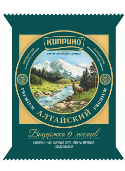 Сыр алтайский КИПРИНО Premium, 230г БЗМЖ