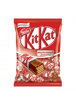 Шоколад KitKat молочный с хрустящей вафлей, 169г
