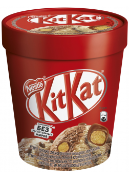 Мороженое сливочное KIT KAT, 270г БЗМЖ