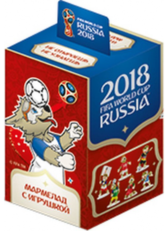 Мармелад с игрушкой SWEET BOX Disney FIFA World Cup Russia 2018, 10 г оптом