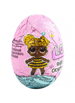 Яйцо L.O.L. кондитерское с коллекционной игрушкой