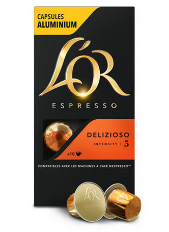 Кофе в капсулах L`OR Espresso Delizioso, 52 г оптом
