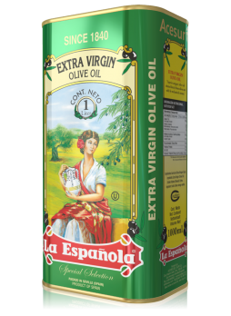 Масло оливковое LA ESPANOLA Extra Virgin ж/б, 1л