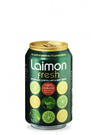Напиток среднегазированный LAIMON FRESH, 0,33л оптом