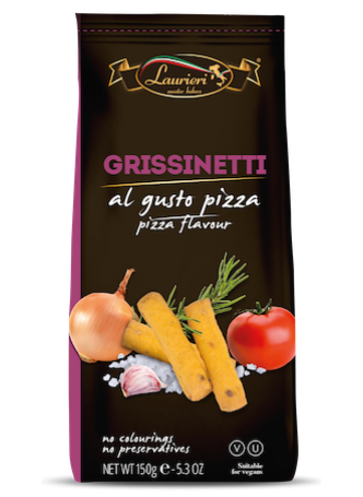 Гриссини мини со вкусом пиццы LAURIERI, 150г оптом