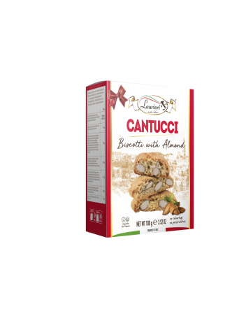 Печенье с миндалем LAURIERI Cantuccini, 100г оптом