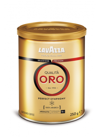 LAVAZZA Кофе молотый натуральный жареный Oro 250г оптом