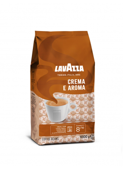 Кофе в зернах LAVAZZA натуральный жареный Crema e Aroma, 1кг