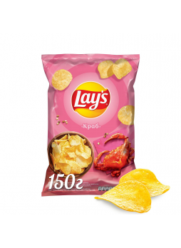 Чипсы Lay's (Lays) краб, 150г
