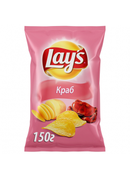Чипсы Lay's (Lays) краб, 150г