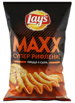 Чипсы Lay's (Lays) Maxx Пицца 4 cыра, 145г