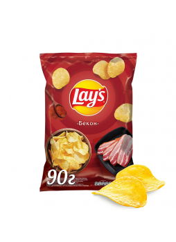 Чипсы Lay's (Lays) Бекон картофельные, 90г