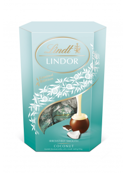 Конфеты Lindt Lindor из молочного шоколада с кокосовой начинкой 200г