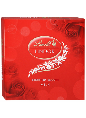 Набор шоколадных конфет Lindt Lindor Молочный, 125 г оптом