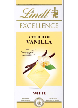 Шоколад LINDT Excellence белый с ванилью, 100г