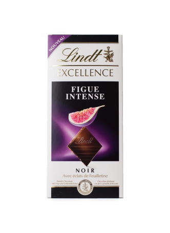 Шоколад LINDT Excellence Figue Intense, 100 г оптом