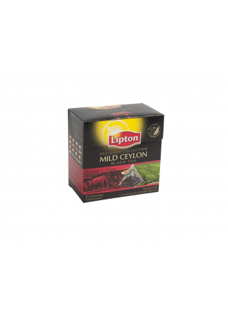 Lipton Чай черный байховый Mild Ceylon 20 пирамидок