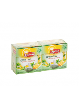 Чай LIPTON зеленый лимон и мята, 20х1,6г