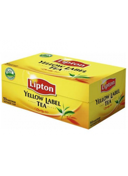 Lipton Чай черный байховый Yellow Label, 50x2г