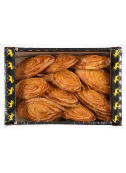 Печенье Лосино-Петровские слоеное с апельсиновой начинкой, 1000г