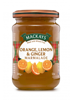 Десерт Mackays лимон-апельсин-имбирь, 340г