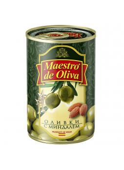 Оливки с миндалем MAESTRO DE OLIVA, 300г