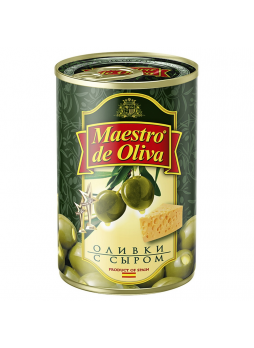 Оливки MAESTRO DE OLIVA с сыром, 300г