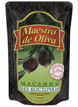 Маслины Maestro de oliva без косточки, 170г