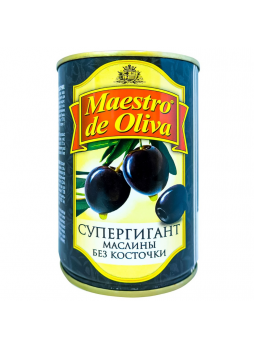 Маслины MAESTRO DE OLIVA Супергигант, 410 г