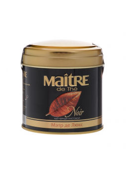 Maitre Чай черный листовой Lux NOIR 100г