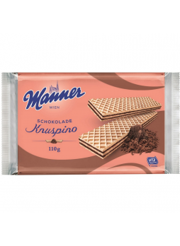 Вафли Manner Knuspino с шоколадным кремом 110г