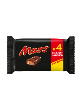 Шоколадный батончик Mars 4х40.5г