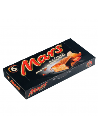 Мороженое молочное MARS мультипак, 6 шт х 40 г