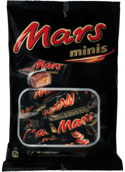 Mars Батончики шоколадные minis 180г