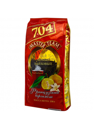 Чай черный байховый MASTER TEAM Французский бергамот, 250г оптом