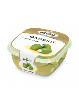 Оливки MEGGLE со сливочным сыром, 230г