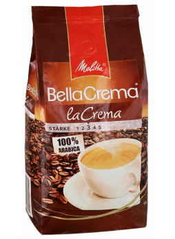 Кофе Melitta Bella Crema la Crema натуральный жареный в зернах, 1кг