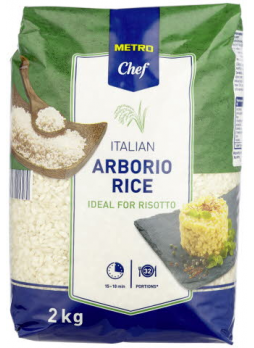 Рис Metro Chef Арборио, 2 кг