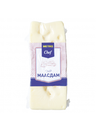 Сыр Маасдам 45% Metro Chef, весовой оптом