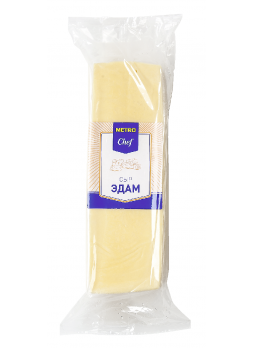 Сыр полутвердый Эдам 40% Metro Chef, весовой