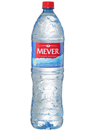 Вода MEVER без газа, 1,5 л оптом