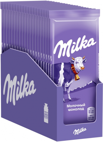 Шоколад MILKA молочный, 90г оптом