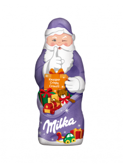 Фигурный шоколад MILKA Santa 14КР молочный, 100 г